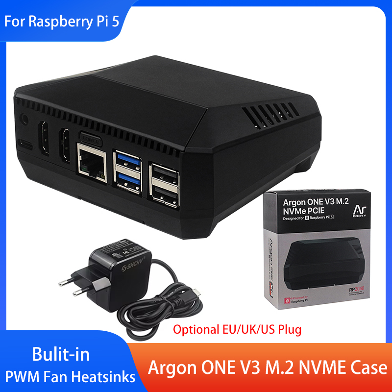 Argon ONE V3 M.2 NVME Case Alu - огляд і ціна Argon One V3 M.2 Nvme Case